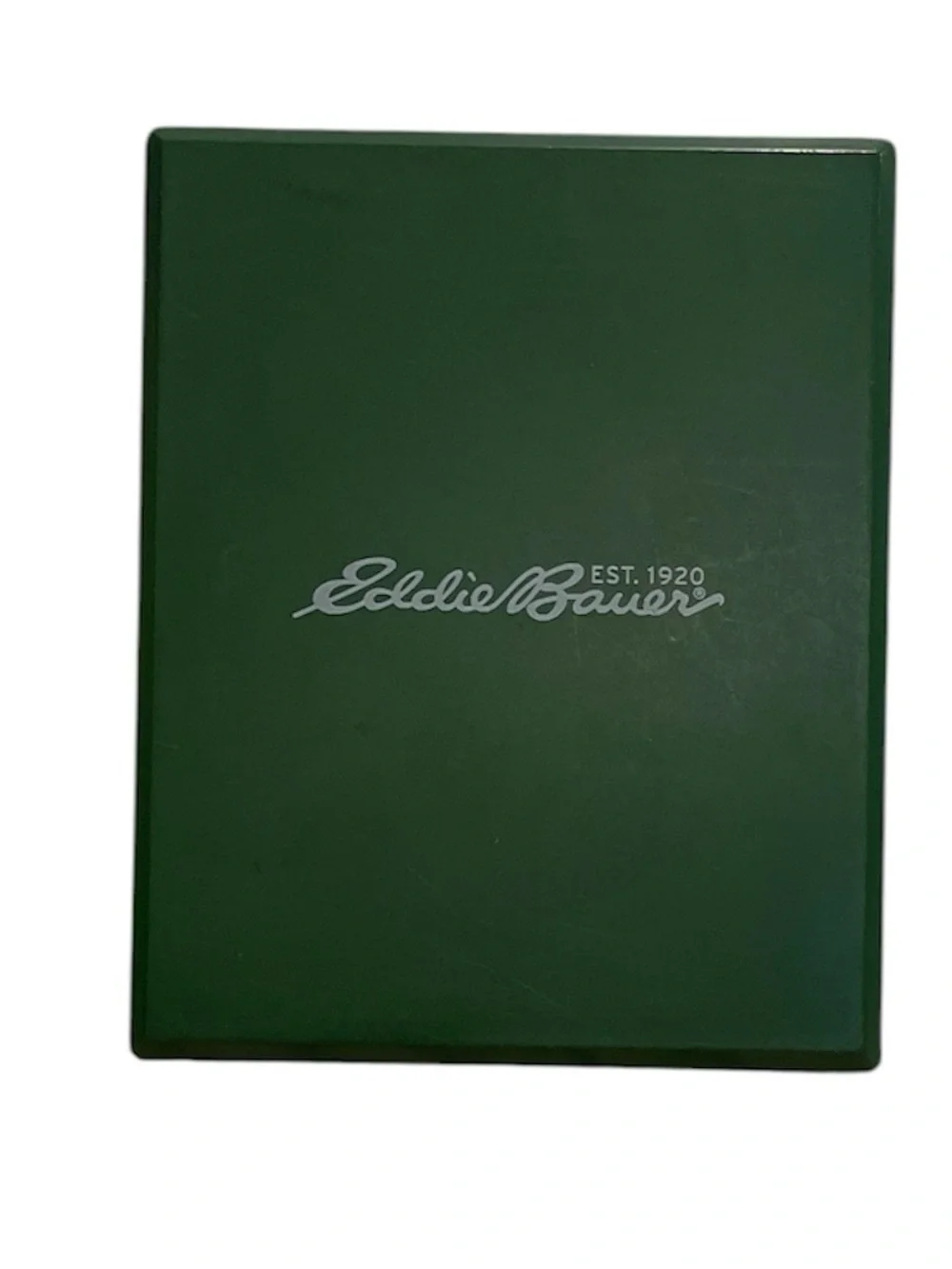 Eddie Bauer Brown Leather Trifold Wallet